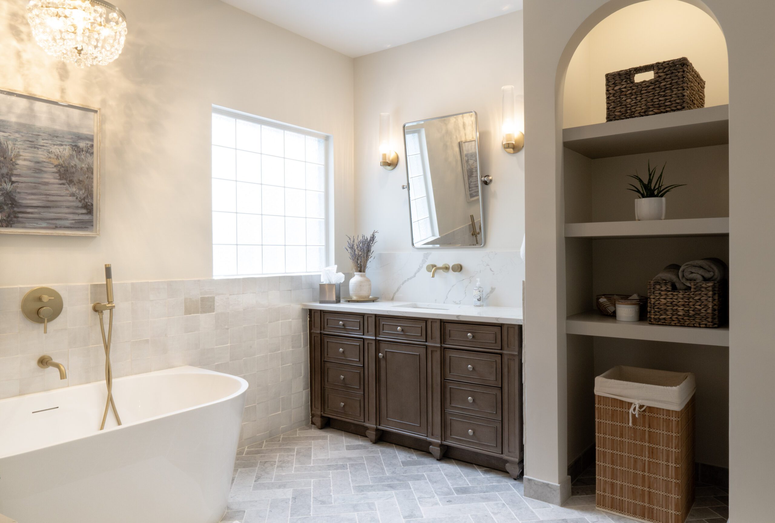 custom bath interior tga renovated